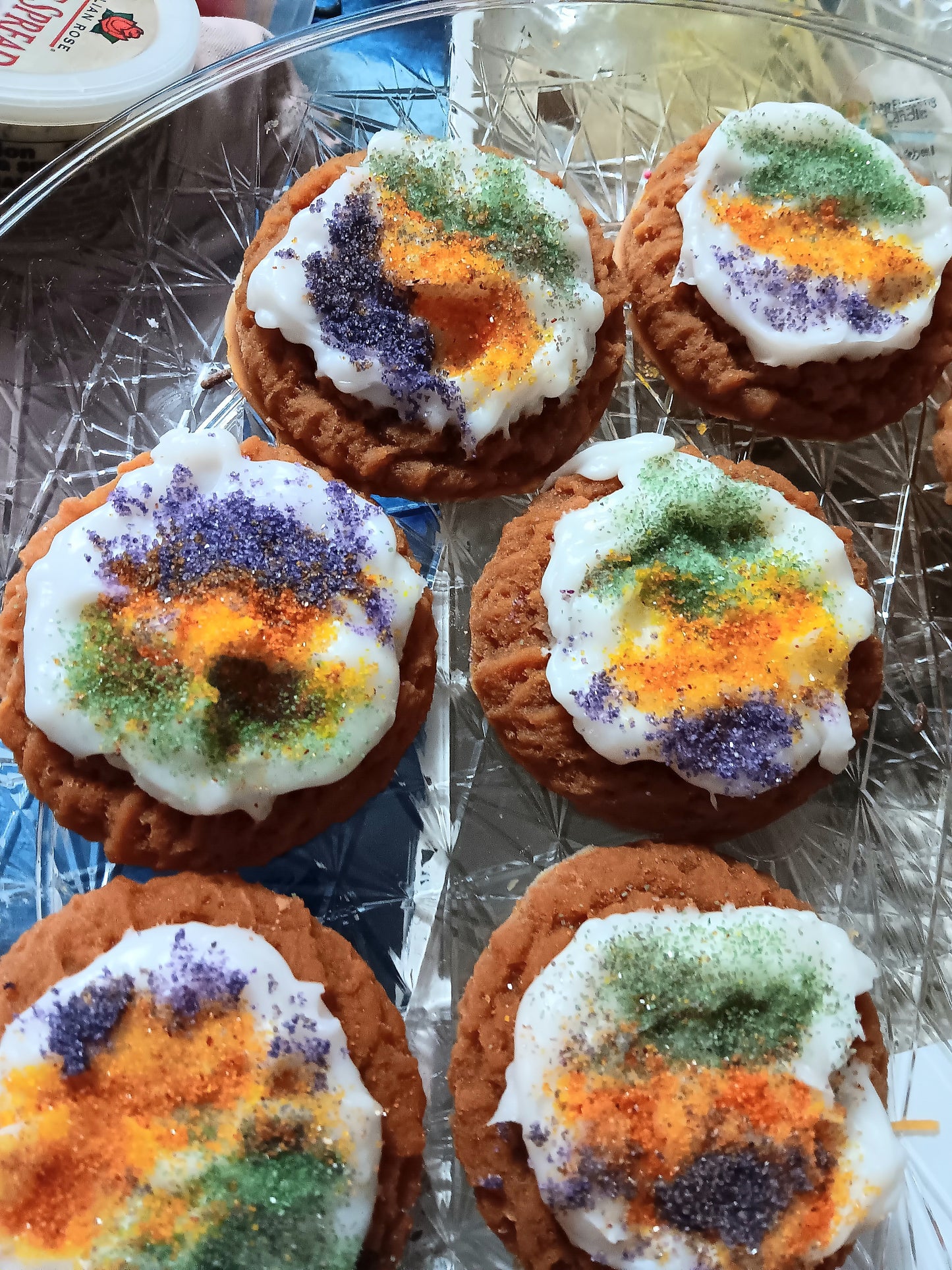 King Cake Frosted Cookies (Wax Melts)Limited Time